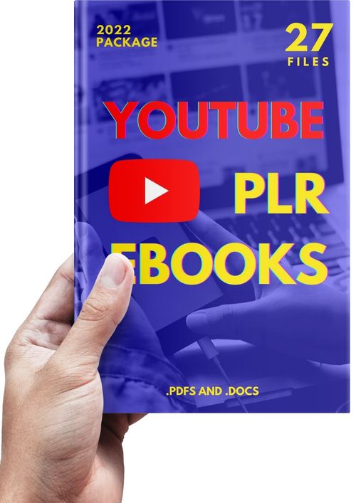 Product picture 27 Youtube Ebooks PLR 2022 package