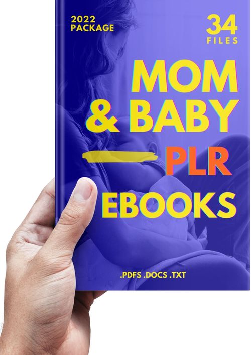 Product picture 34 Mom and Baby Ebooks PLR 2022 package